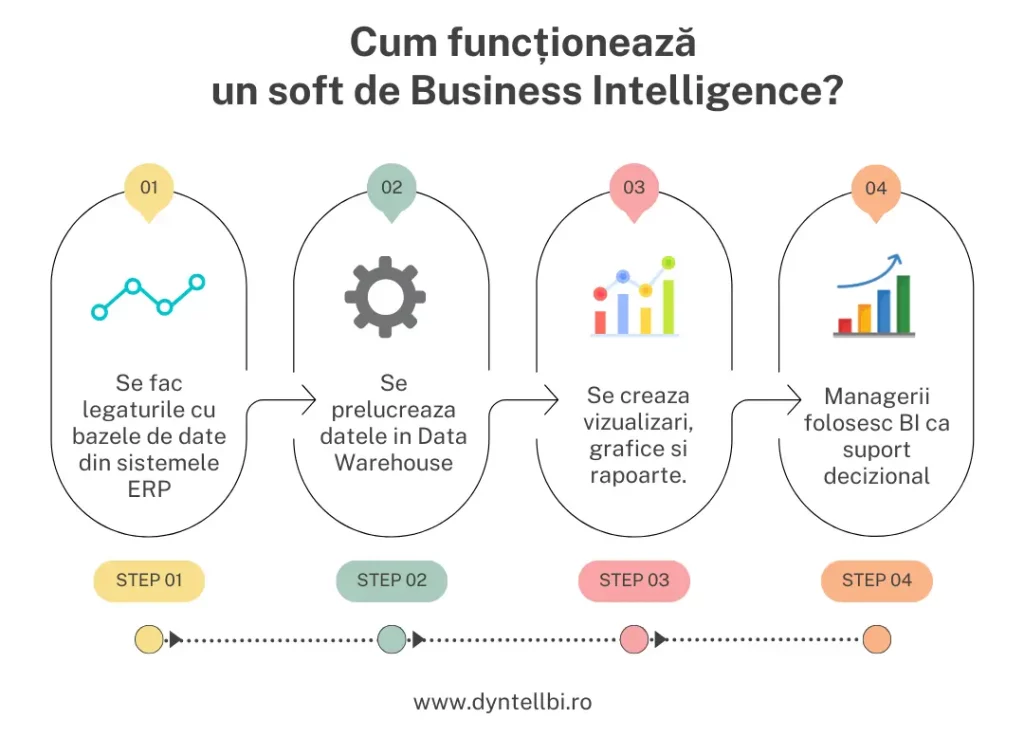 Cum funcționează un soft de Business Intelligence